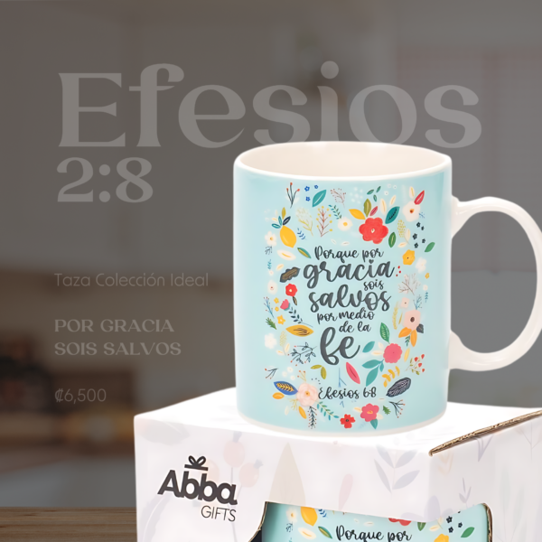 Taza Colección Ideal - Por Gracia Sois Salvos