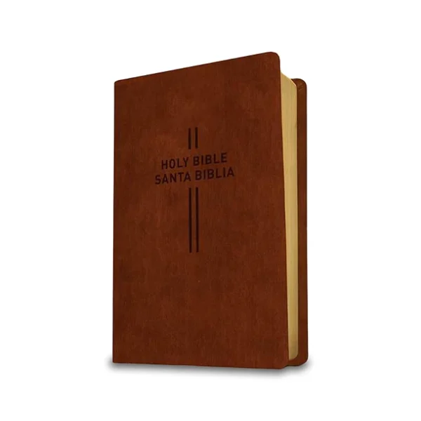 Biblia bilingüe NLT/NTV - sintetico cafe