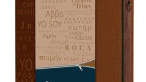 Biblia RVR1960 Letra Grande Tamaño Manual con Cremallera e Índice (Nombres de Dios)