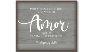 Cuadro Blackboard - Amor