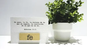 Cuadro Oro – Fé