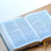 Santa Biblia NTV Letra Grande, Edicion Compacta, Sentipiel duotono, gris y amarillo