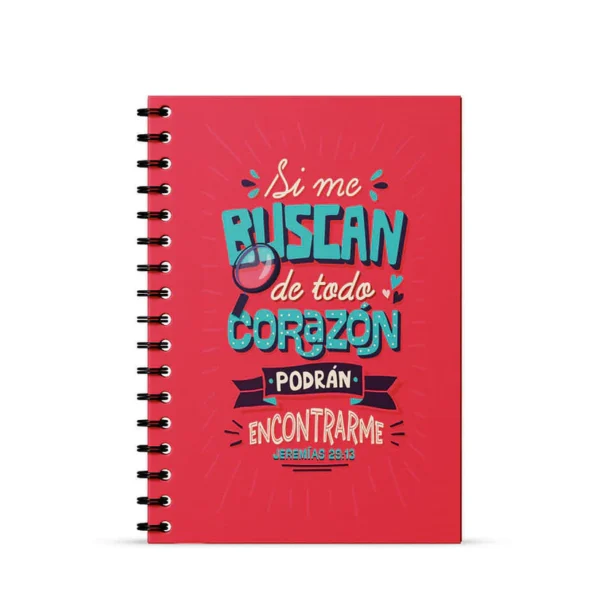 Journal “Si me buscan de todo corazón” – Jeremías 29:13