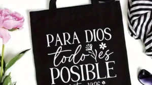 Tote Bag - Para Dios Todo es Posible - N