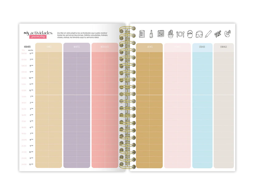 Planner Floral