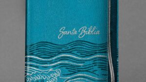 Santa Biblia NTV, Edicion ziper (Semipiel Azul Claro Océano)