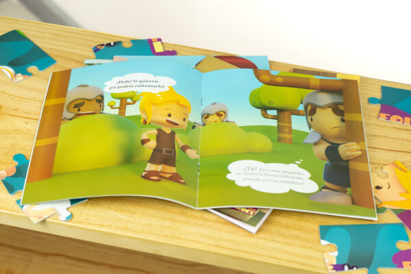 Libro de Cuento - Pequeños Héroes