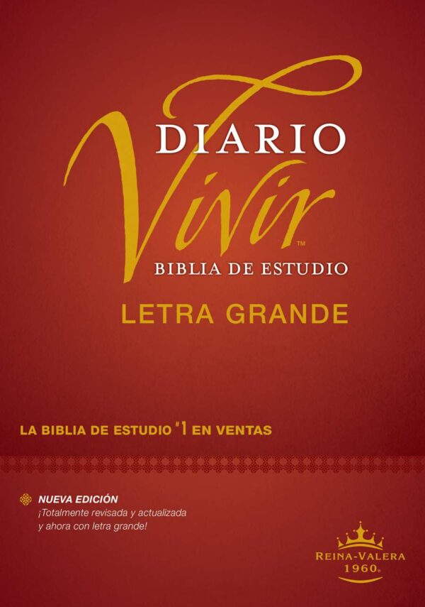 Biblia de Estudio del Diario Vivir RVR60, Letra Grande