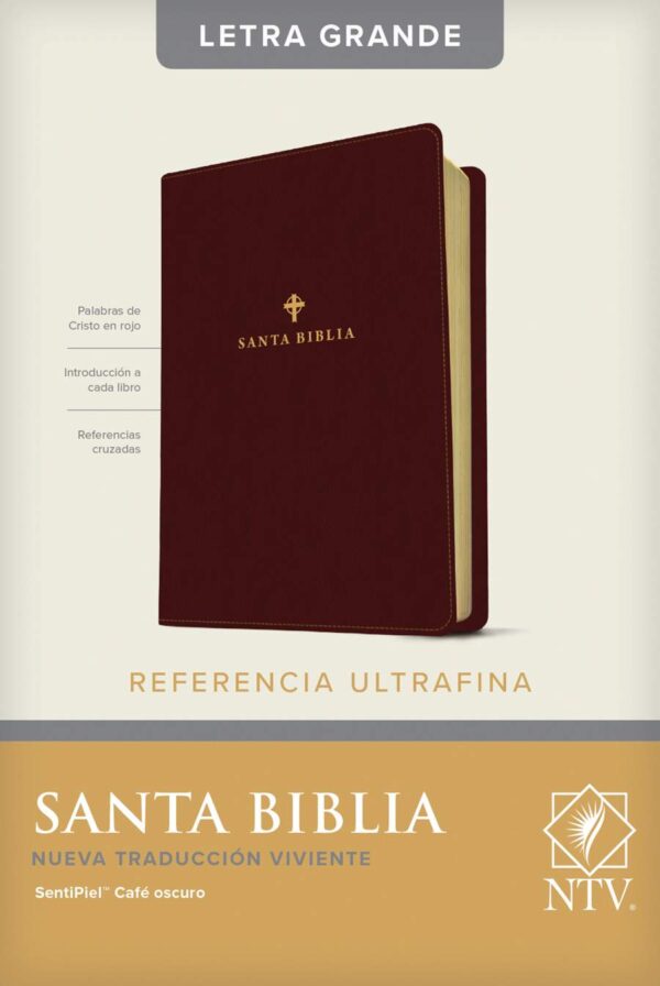 Santa Biblia NTV, Edición de Referencia Ultrafina, Letra Grande
