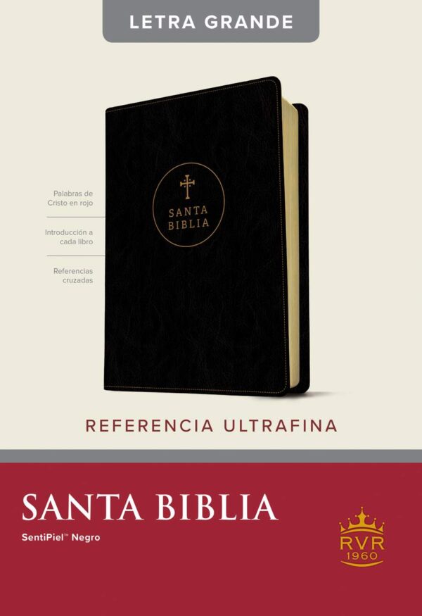 Santa Biblia RVR60, Edición de Referencia Ultrafina, Letra Grande