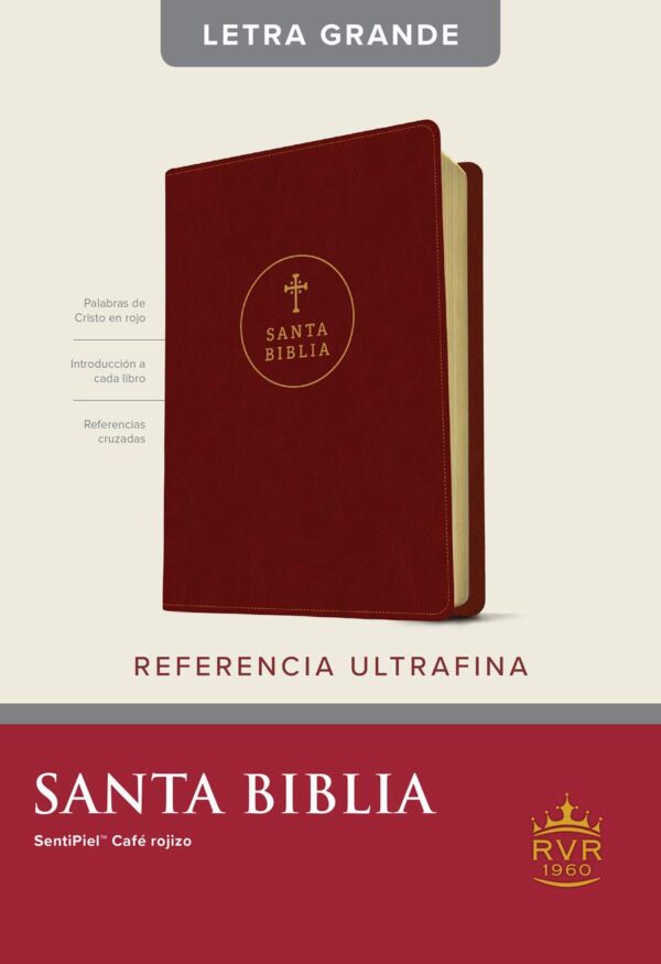 Santa Biblia RVR60, Edición de Referencia Ultrafina, Letra Grande