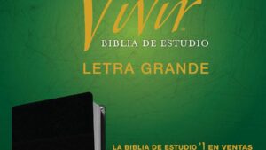 Biblia de Estudio del Diario Vivir NTV, Letra Grande - Negro