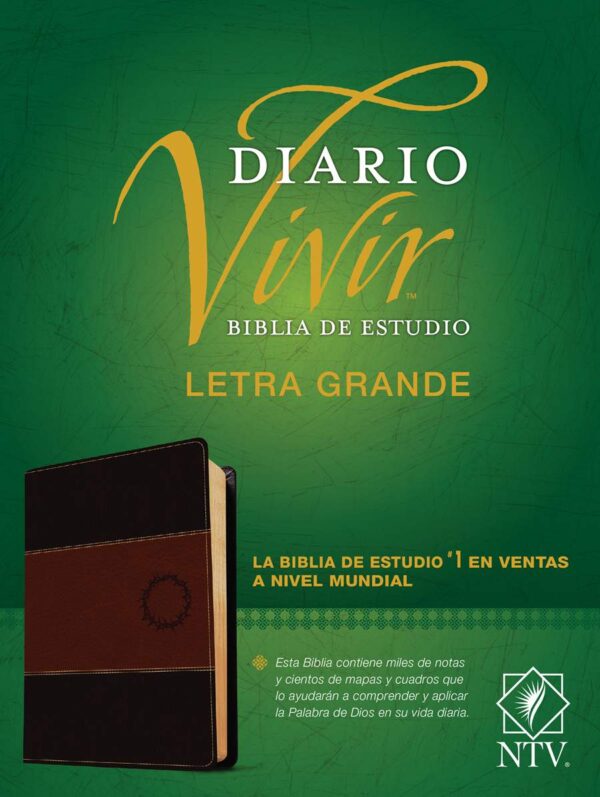 Biblia de Estudio del Diario Vivir NTV, Letra Grande