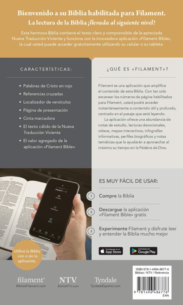 Biblia Ultrafina NTV con Filament