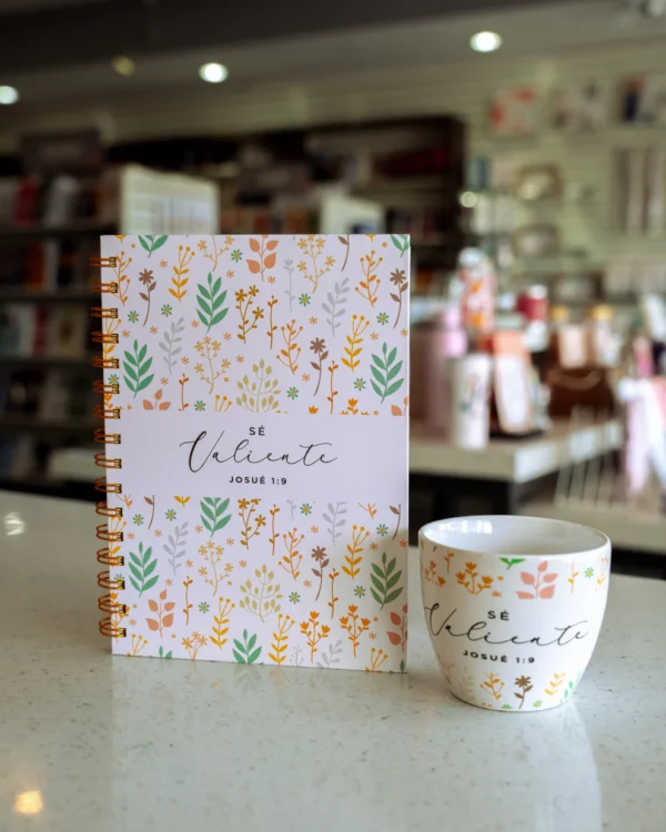 Taza “Sé valiente” – Josué 1:9 | Colección Elegance