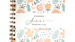 Journal “Puedes soñar” – Efesios 3:20 | Colección Elegance