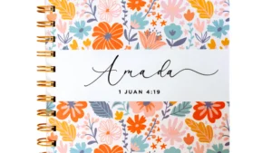 Journal “Amada” – 1 Juan 4:19 | Colección Elegance
