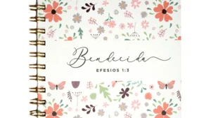 Journal “Bendecida” – Efesios 1:3 | Colección Elegance