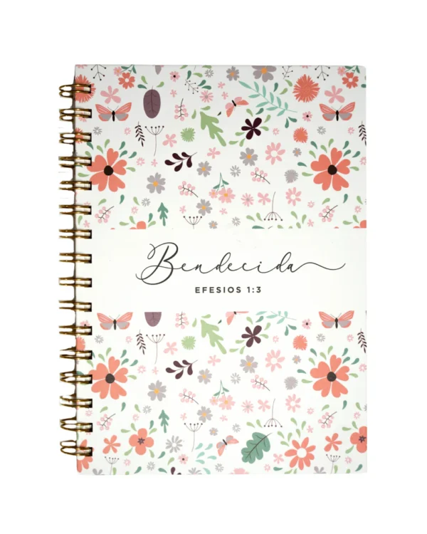 Journal “Bendecida” – Efesios 1:3 | Colección Elegance