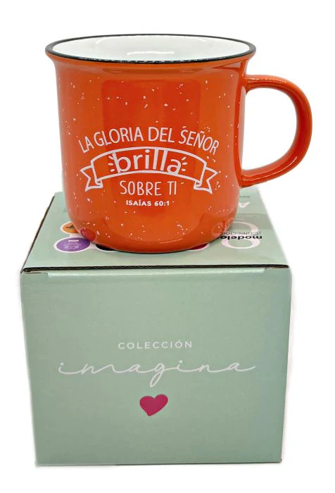 Colección Imagina | Taza “La gloria del Señor brilla sobre ti” – Isaías 60:1