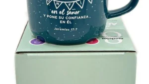 Colección Imagina – Taza “Bendito el hombre que confía en el Señor” | Jeremías 17:7