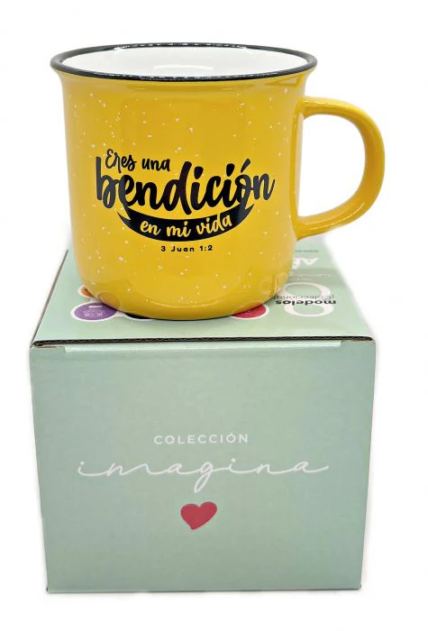 Colección Imagina – Taza “Eres una bendición” | 3 Juan 1:2