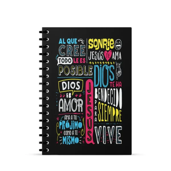 Journal “Cree, sonríe y recuerda: ¡Jesús te ama!”
