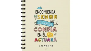 Journal “Encomienda al Señor tu camino” – Salmo 37:5 (RVR)