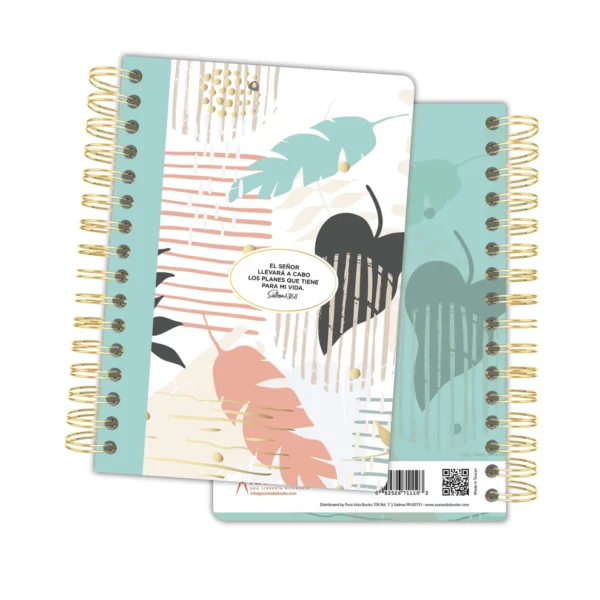 Journal “Leaves” – Diseño con Versículo