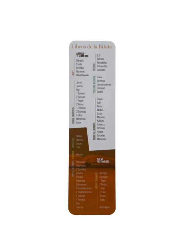 Marcador de Página - Libros de la Biblia