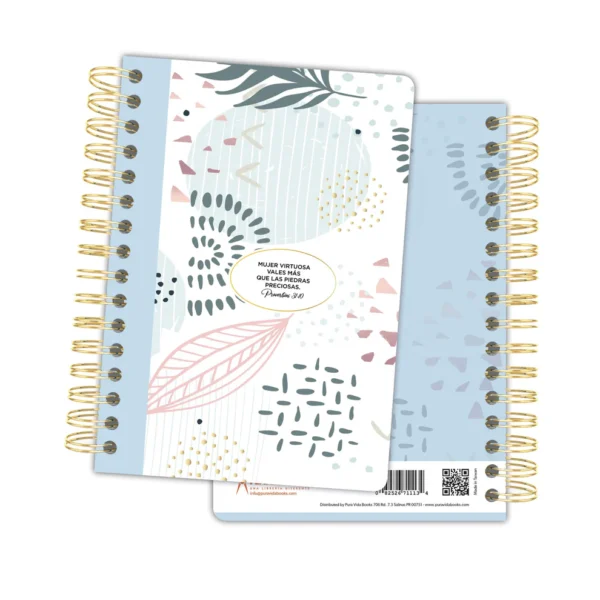 Journal “Leaves” – Diseño con Versículo
