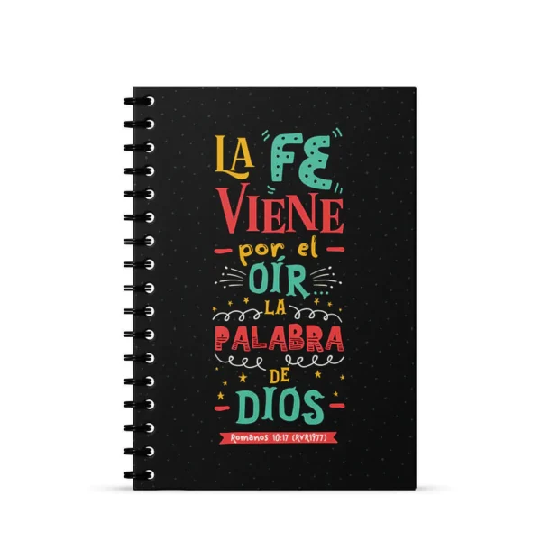 Journal “La fe viene por el oír” – Romanos 10:17