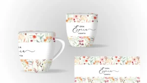 Taza “Ora, espera, confía” | Colección Elegance