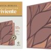 Santa Biblia NTV, Edición personal, letra grande - SentiPiel Rosado Metálico - índice