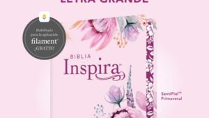 Biblia Inspira NTV, letra grande con Filament - Sentipiel Primaveral
