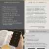 Biblia compacta NTV, letra gigante con Filament - SentiPiel Turqueza Floral