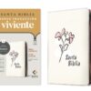 Biblia compacta NTV, letra gigante de zíper con Filament - SentiPiel con Ziper Beige