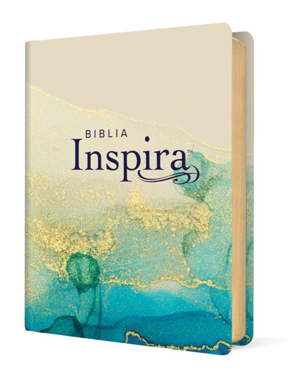 Biblia Inspira NTV con Filament - SentiPiel Oro