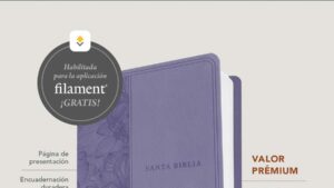 Biblia valor prémium NTV con Filament